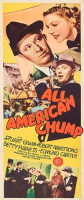 All American Chump Wooden Framed Poster
