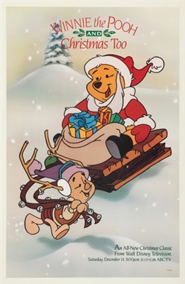 Winnie the Pooh &amp; Christmas Too Wood Print