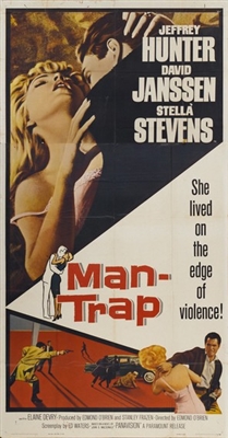 Man-Trap Wooden Framed Poster