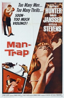 Man-Trap Wooden Framed Poster