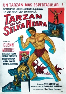Tarzan's Revenge Poster with Hanger