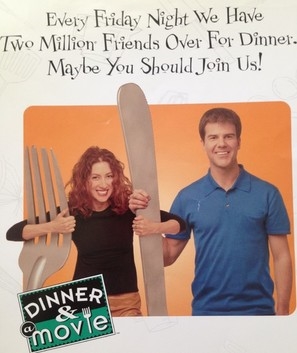 Dinner &amp; a Movie Poster with Hanger