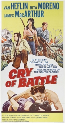 Cry of Battle Wooden Framed Poster