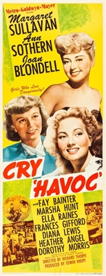Cry 'Havoc' Poster with Hanger