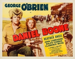 Daniel Boone Wooden Framed Poster