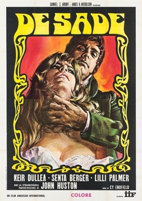 De Sade Metal Framed Poster