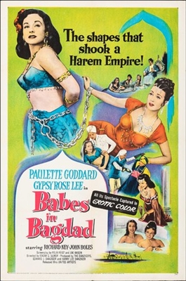 Babes in Bagdad Metal Framed Poster