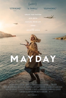 Mayday Wooden Framed Poster