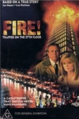 Fire: Trapped on the 37th Floor Wooden Framed Poster