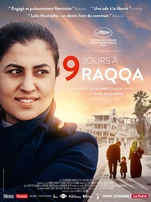 9 jours à Raqqa Wooden Framed Poster