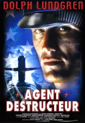Agent Red Wooden Framed Poster