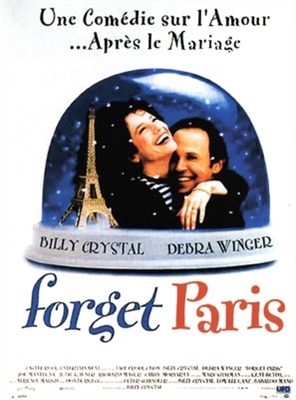 Forget Paris Wooden Framed Poster