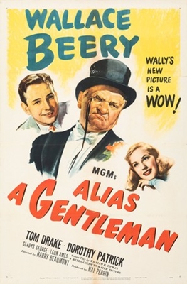 Alias a Gentleman Canvas Poster