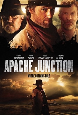 Apache Junction Wooden Framed Poster