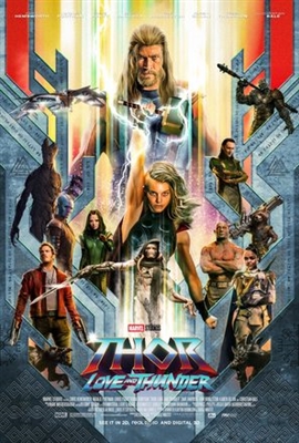 Thor: Love and Thunder Metal Framed Poster