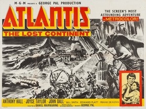 Atlantis, the Lost Continent pillow