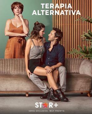 &quot;Terapia Alternativa/Alternative Therapy&quot; Wooden Framed Poster