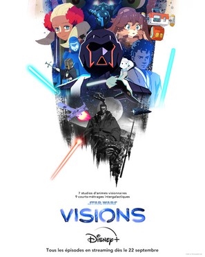 Star Wars: Visions Wooden Framed Poster