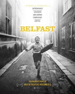Belfast Wooden Framed Poster