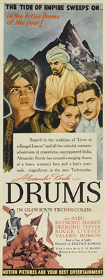 The Drum Wooden Framed Poster