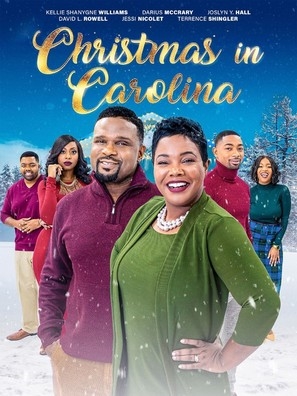 Christmas in Carolina Metal Framed Poster