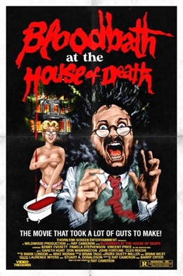 Bloodbath at the House of Death Poster with Hanger