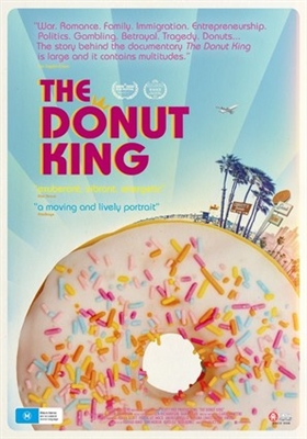 The Donut King pillow