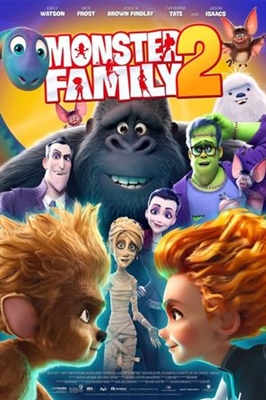 Monster Family 2 Canvas Poster