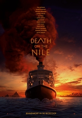 Death on the Nile Wooden Framed Poster