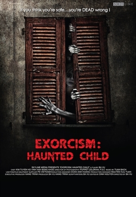 Exorcism: Haunted Child Wooden Framed Poster
