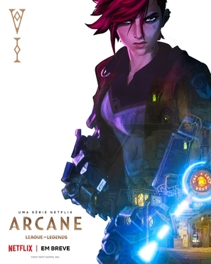 &quot;Arcane: League of Legends&quot; Wooden Framed Poster