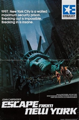 Escape From New York Poster 1812407