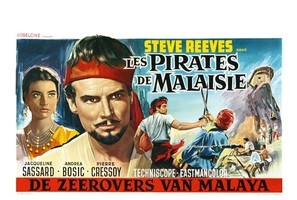 I pirati della Malesia Metal Framed Poster