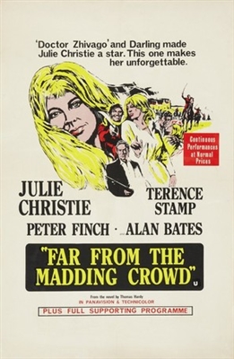 Far from the Madding Crowd Poster with Hanger