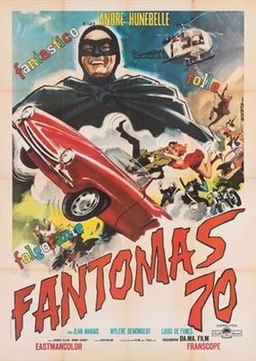 Fantômas Canvas Poster
