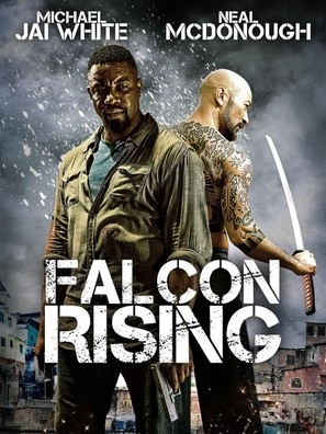 Falcon Rising  Poster with Hanger
