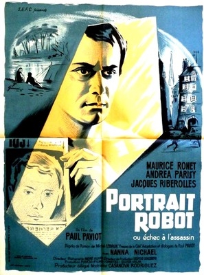 Portrait-robot Canvas Poster