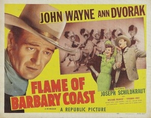 Flame of Barbary Coast Metal Framed Poster