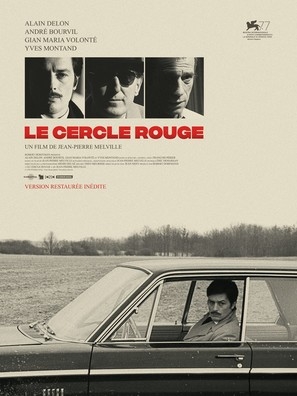 Le cercle rouge Poster with Hanger