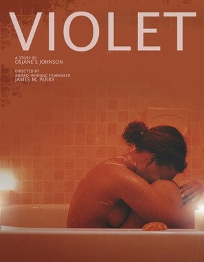 Violet Wooden Framed Poster
