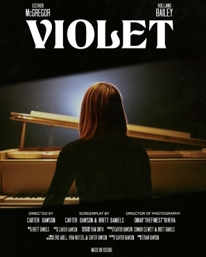 Violet Canvas Poster
