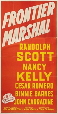 Frontier Marshal Poster with Hanger