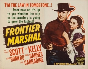 Frontier Marshal Poster with Hanger