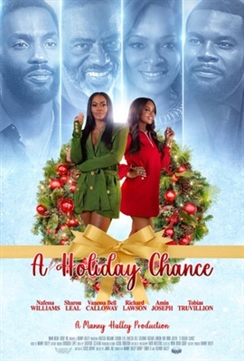 A Holiday Chance Poster with Hanger