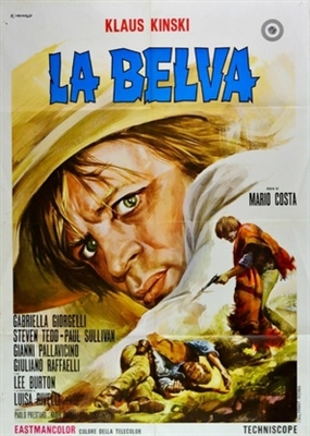 La belva Poster with Hanger