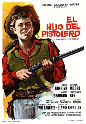 Son of a Gunfighter Wooden Framed Poster