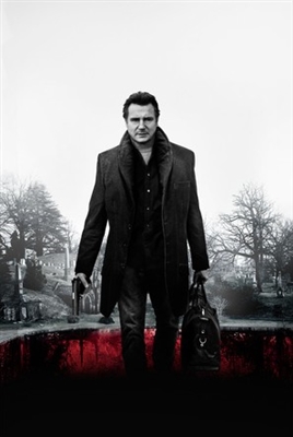 A Walk Among the Tombstones Canvas Poster