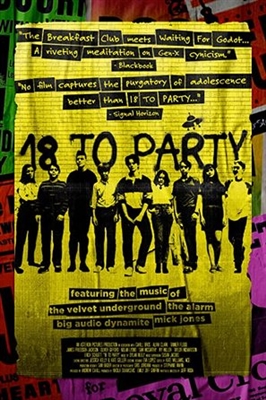 18 to Party Canvas Poster