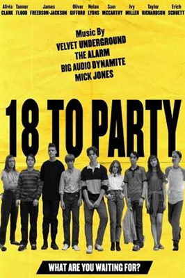 18 to Party kids t-shirt