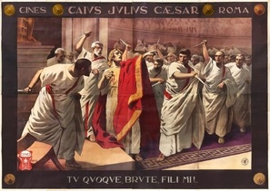 Cajus Julius Caesar Wooden Framed Poster